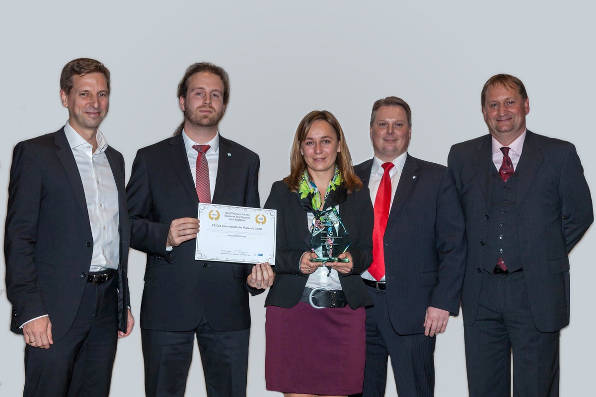 PASCOE Naturmedizin ist Sieger des &quot;Best Practice Award 2015&quot;