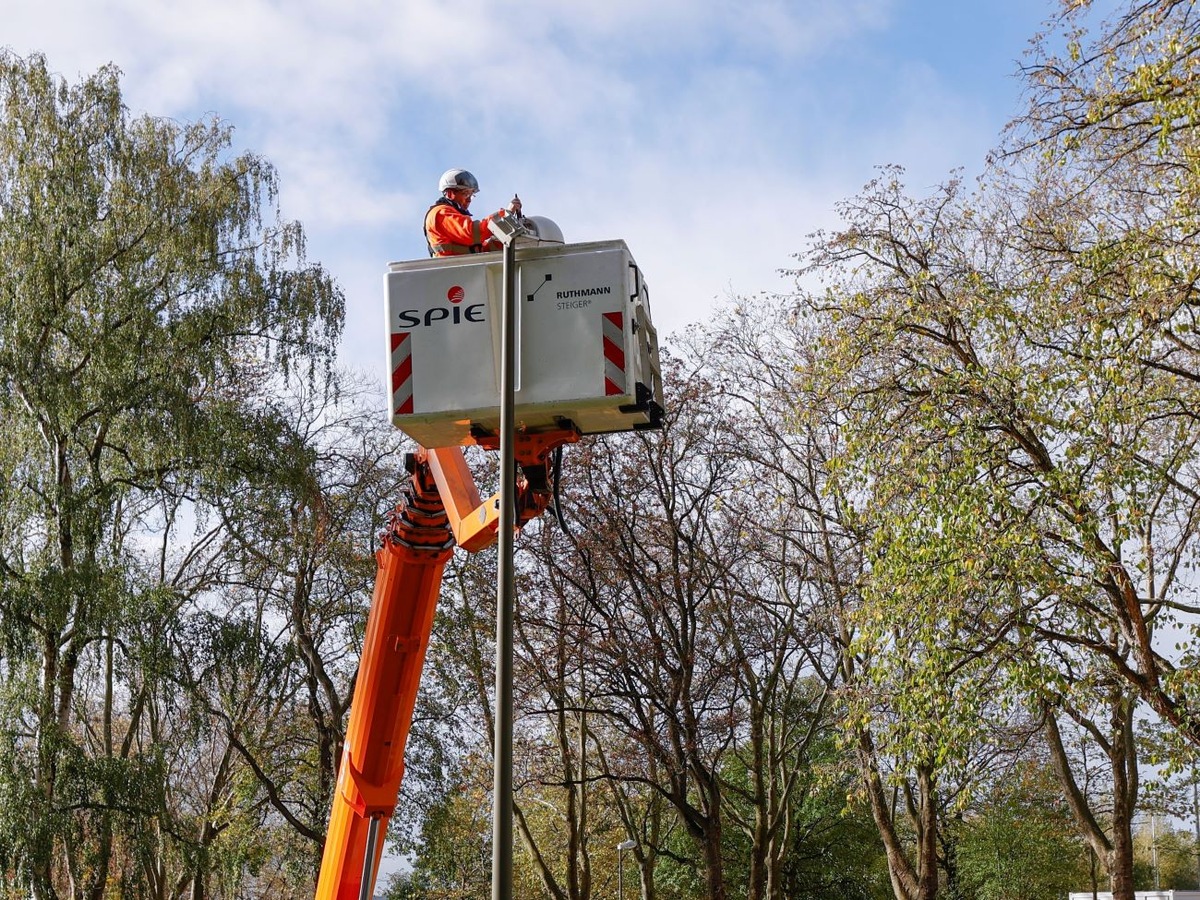 Energie sparen durch LED: SPIE sorgt für Beleuchtungserfolg in Erkelenz