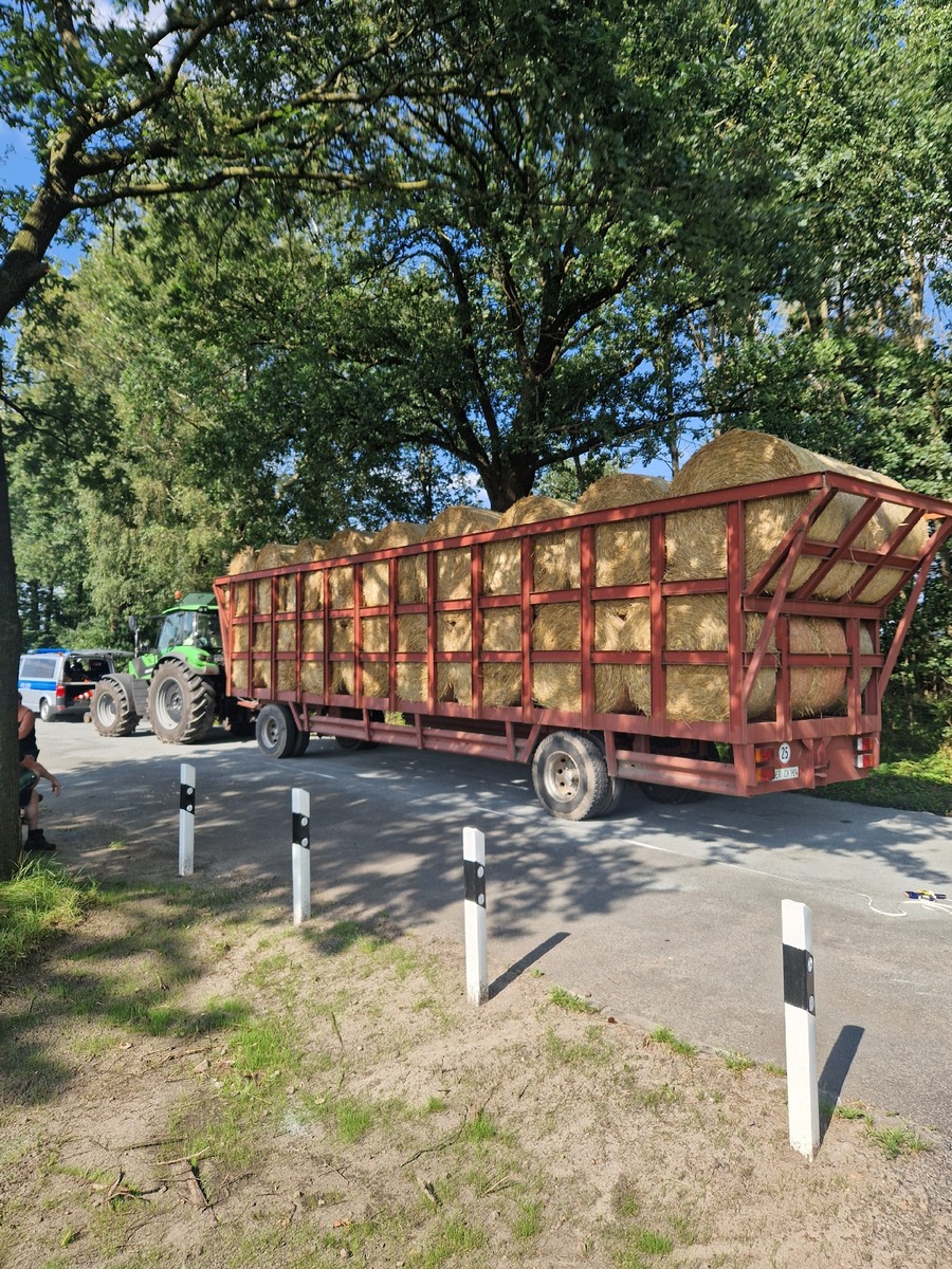 POL-LG: Mobile Kontrollen von land- und forstwirtschaftlichen Fahrzeugen in mehreren Landkreisen der Polizeidirektion Lüneburg