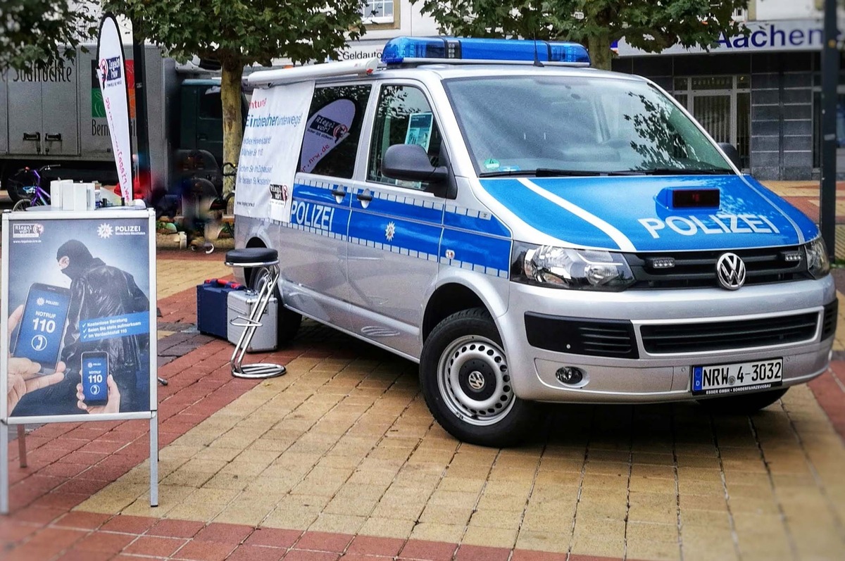 POL-DN: Sicherheitsberatung der Polizei Düren auf dem Dürener Herbstmarkt