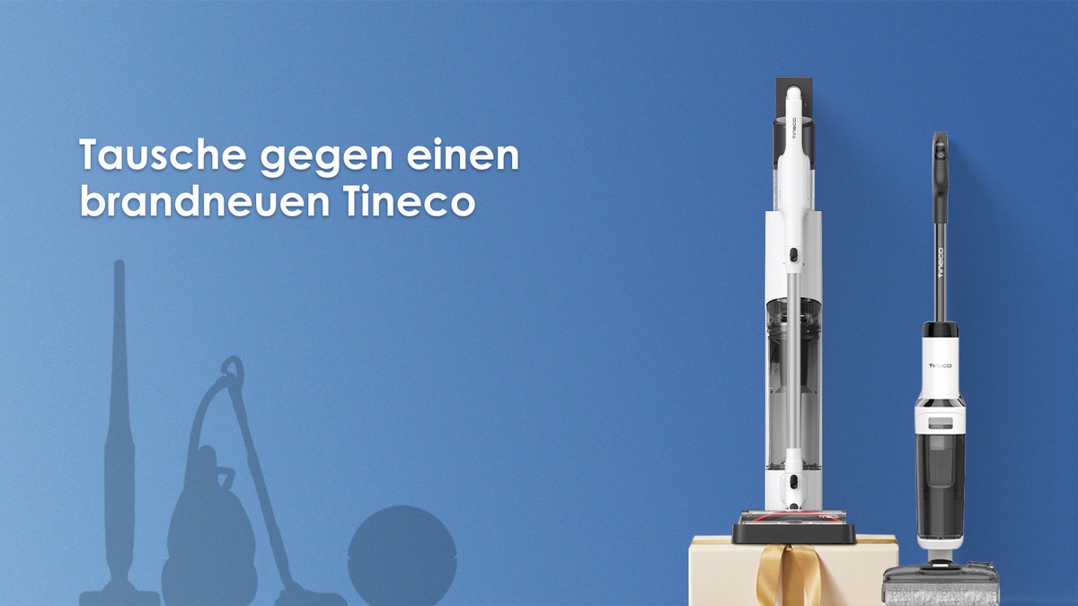 Upgrade für Ihre Reinigung: Sparen Sie beim Tineco Vacuum Trade-Up Event