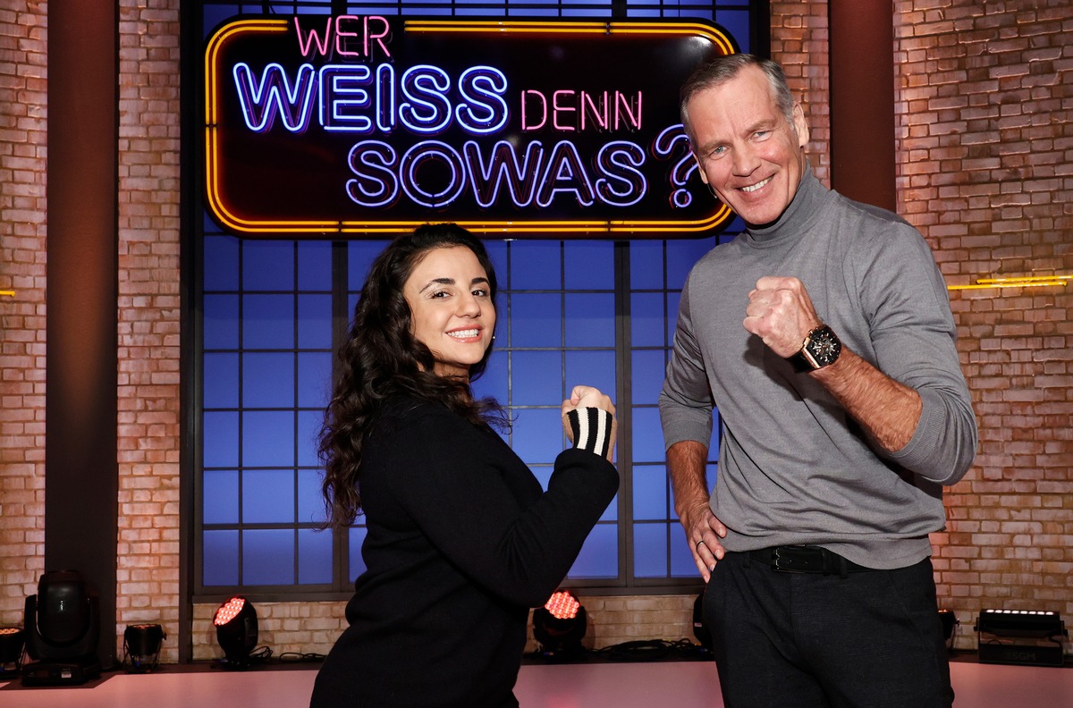 Box-Champions: Susi Kentikian und Henry Maske bei &quot;Wer weiß denn sowas?&quot; / Das Wissensquiz vom 7. bis 11. Februar 2022, um 18:00 Uhr im Ersten