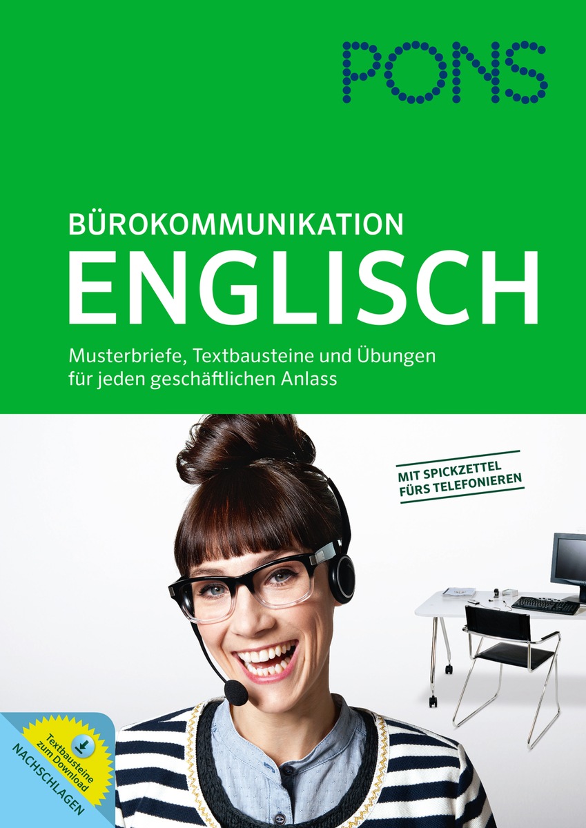 Fettnäpfchensicher und souverän kommunizieren im Job - mit der Bürokommunikation von PONS (FOTO)