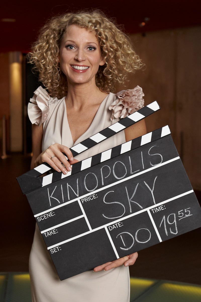 Das neue Gesicht auf Sky:  Aline von Drateln moderiert ab Mai Kinopolis (BILD)