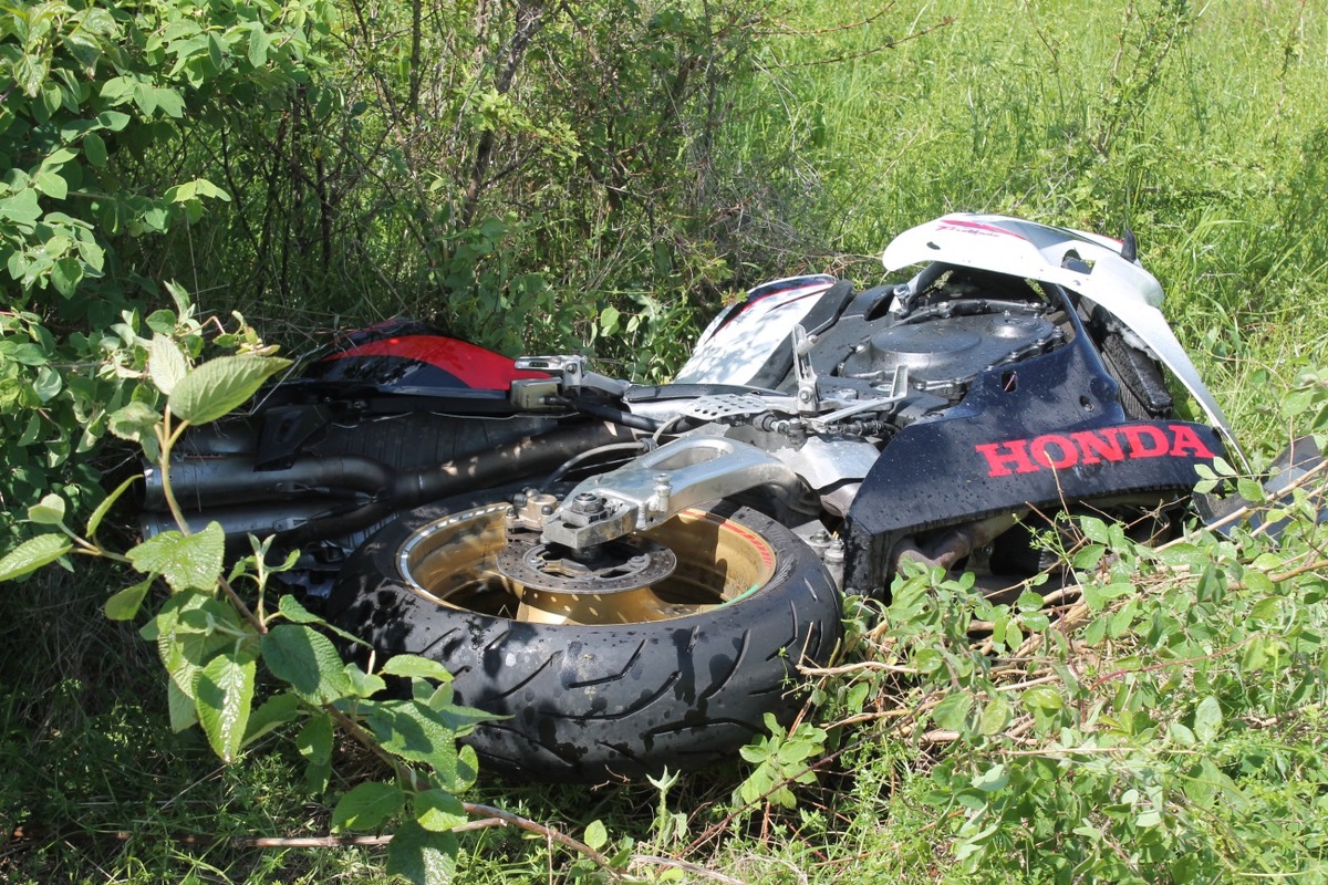 POL-PDNW: PI Grünstadt - Motorradunfall auf der Eistalstrecke