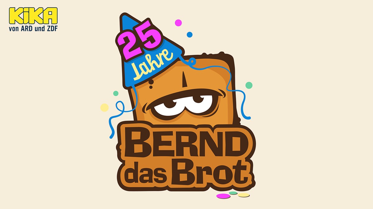 25 Jahre Bernd das Brot / Geburtstags-Spezial &amp; viele Highlights ab 28. Februar 2025 bei KiKA