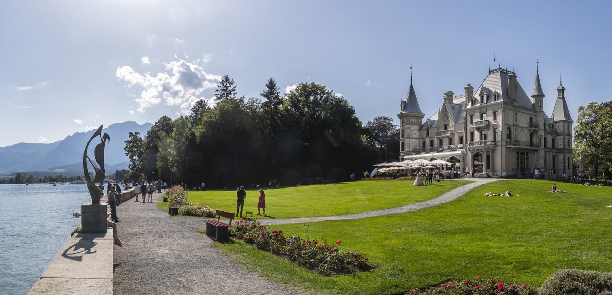 Schloss Schadau: neuer Meditations- und Yoga-Pfad im Schadaupark