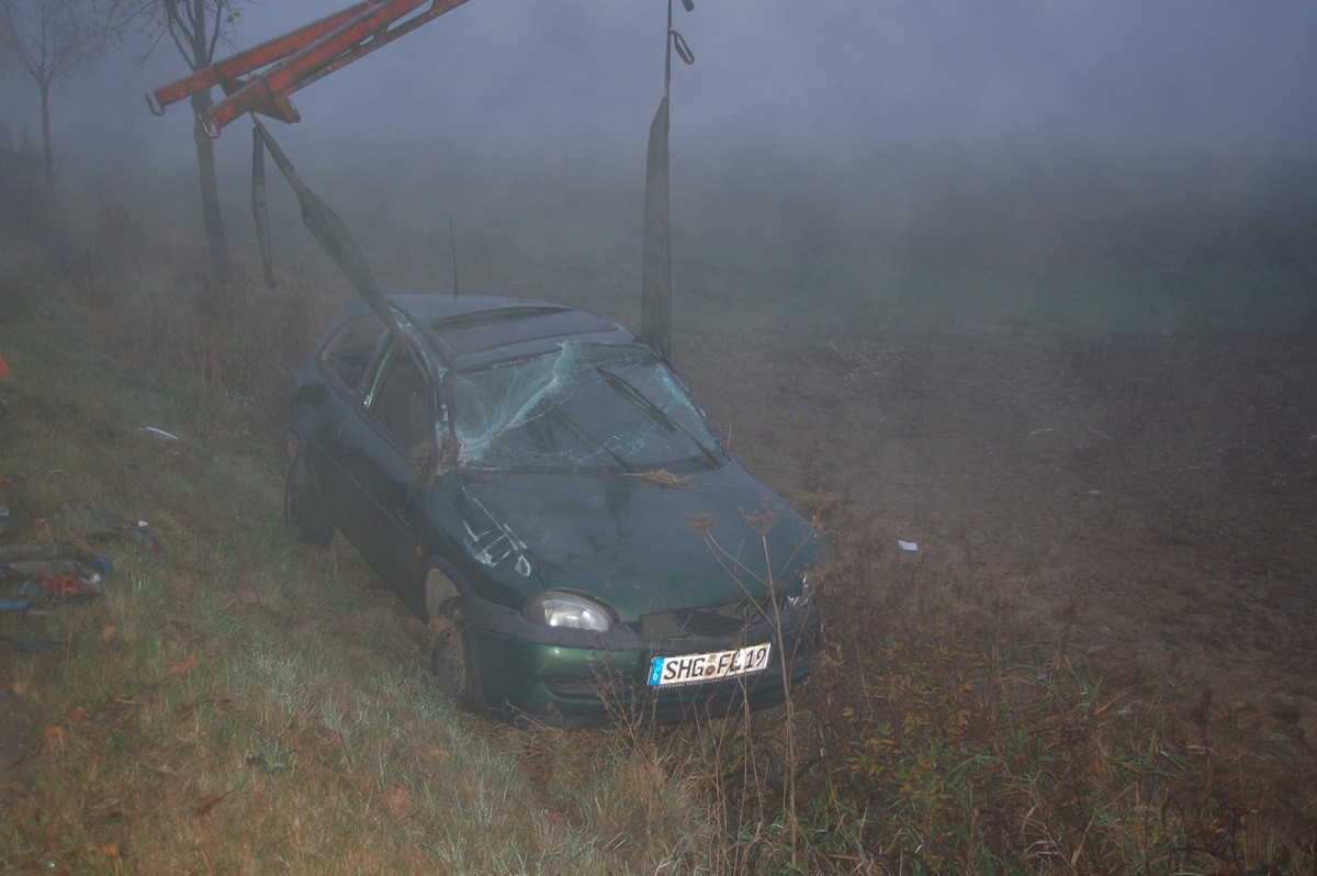 POL-STH: Verkehrsunfall