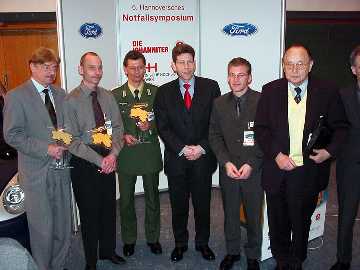 &quot;Hans-Dietrich Genscher-Preis&quot; in Hannover verliehen / Ford-Werke AG sponsort das 6. Hannoversche Notfallsymposium