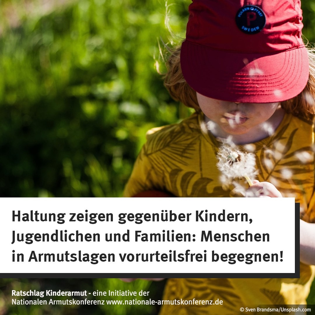 50 Akteur*innen aus Zivilgesellschaft und Wissenschaft fordern gemeinsam: Haltung zeigen gegenüber Kindern, Jugendlichen und Familien, die Armut erfahren