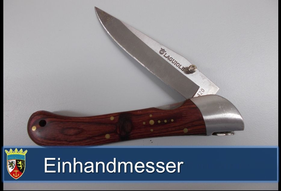 POL-PPRP: Einhandmesser bei Personenkontrollen aufgefunden