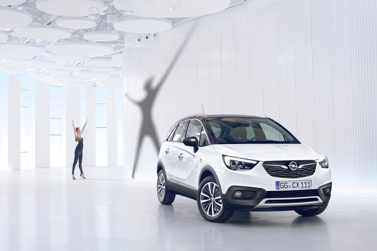 Neuer Opel Crossland X: Stylish für die City, lässig wie ein SUV
