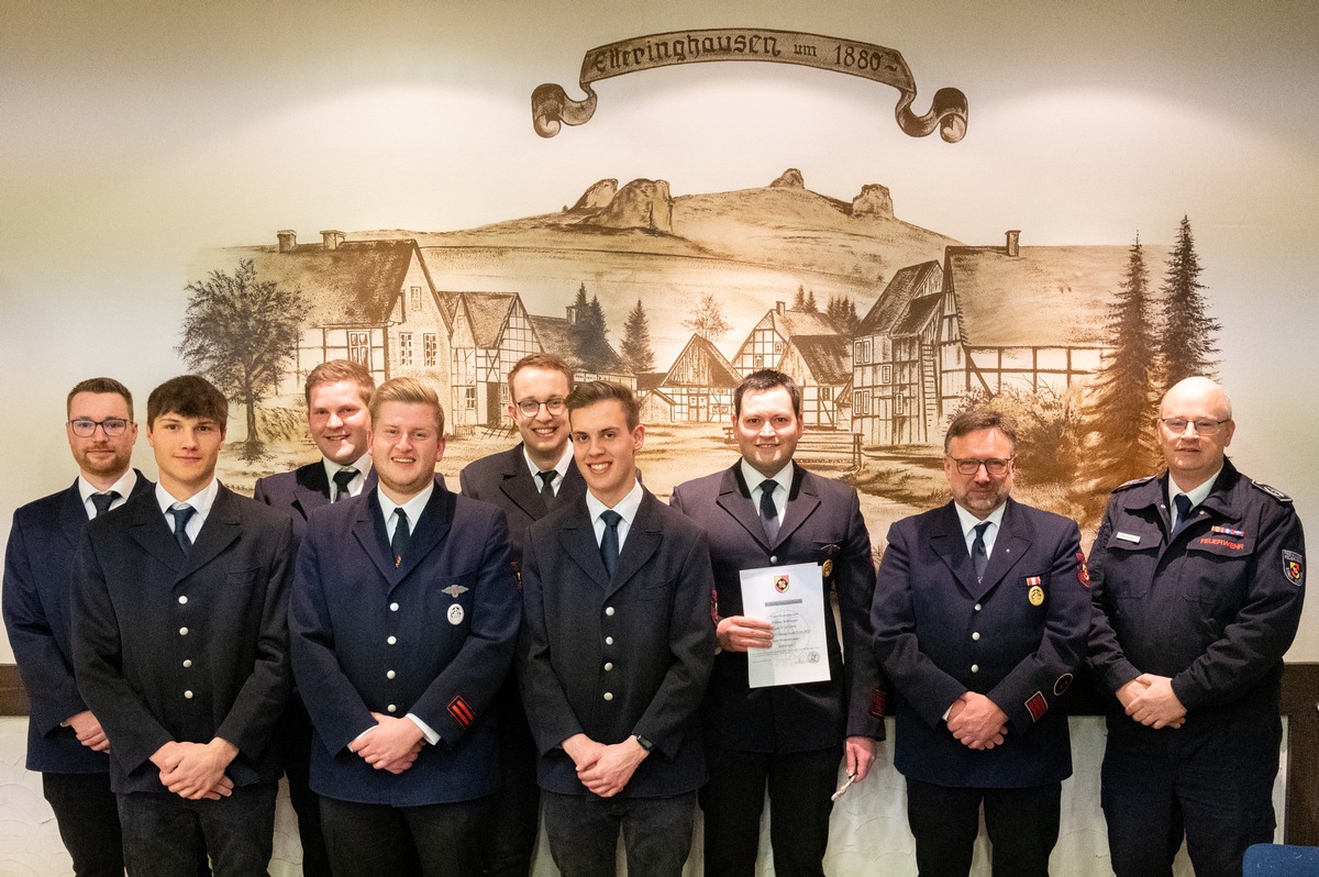 FF Olsberg: Generalversammlung der Löschgruppe Elleringhausen