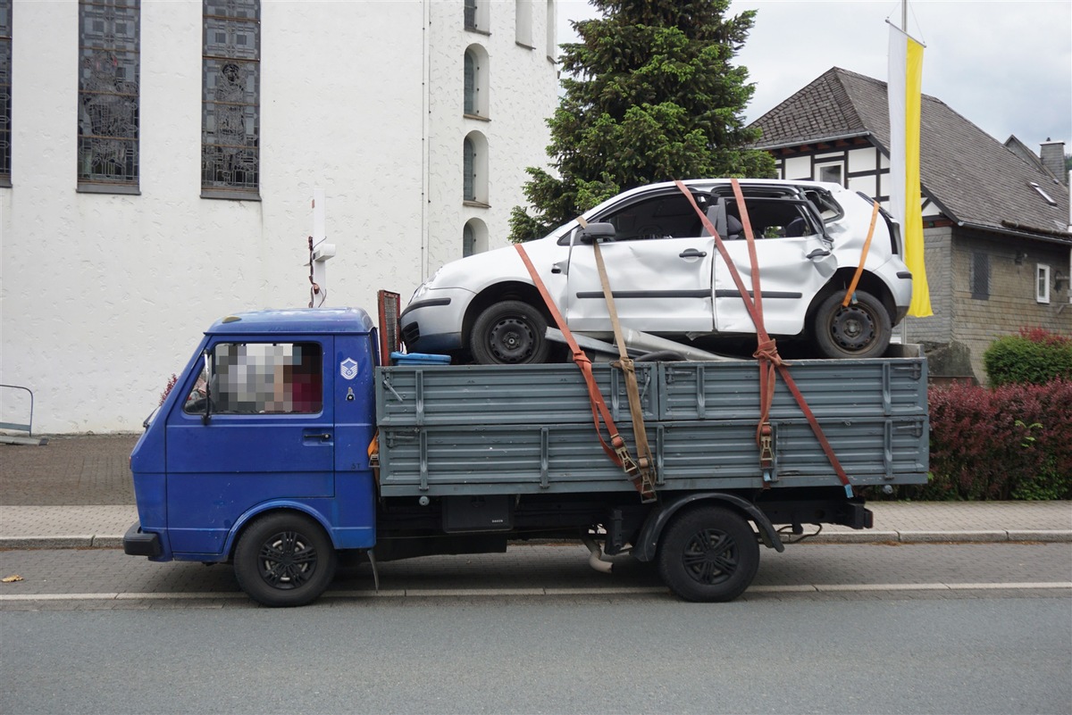 POL-HSK: Abenteuerlicher Transport