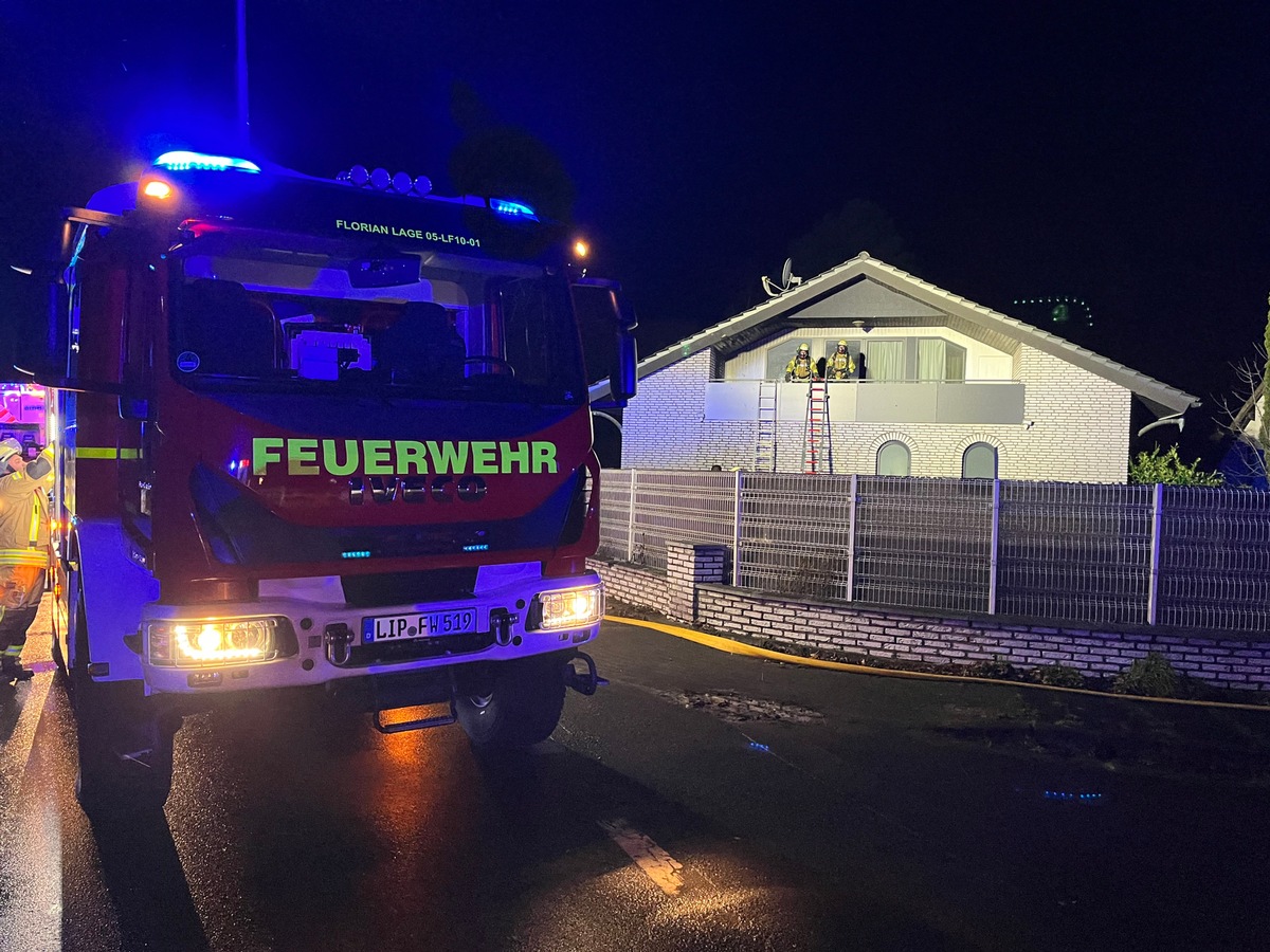 FW Lage: Das neue Jahr startet für die die Feuerwehr Lage mit drei Einsätzen