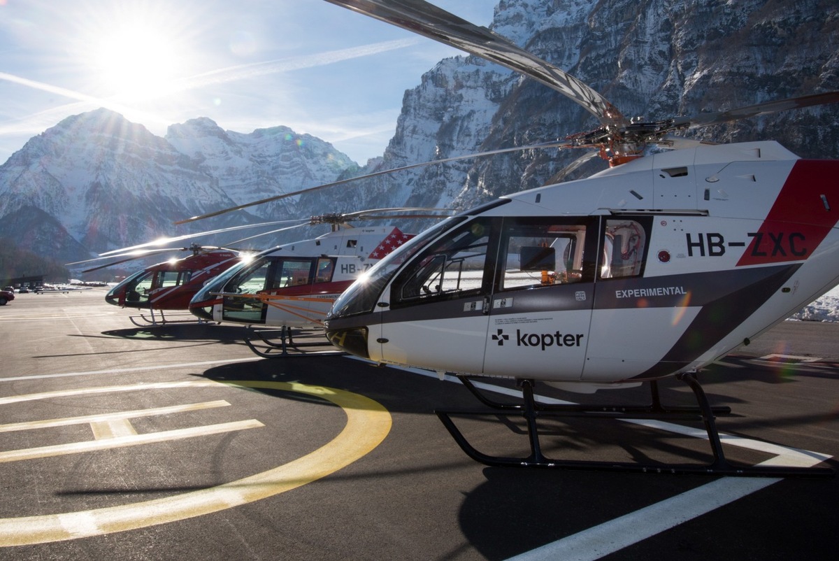 Medienmitteilung: 1. Schweizer Helitag in der linth-arena Näfels