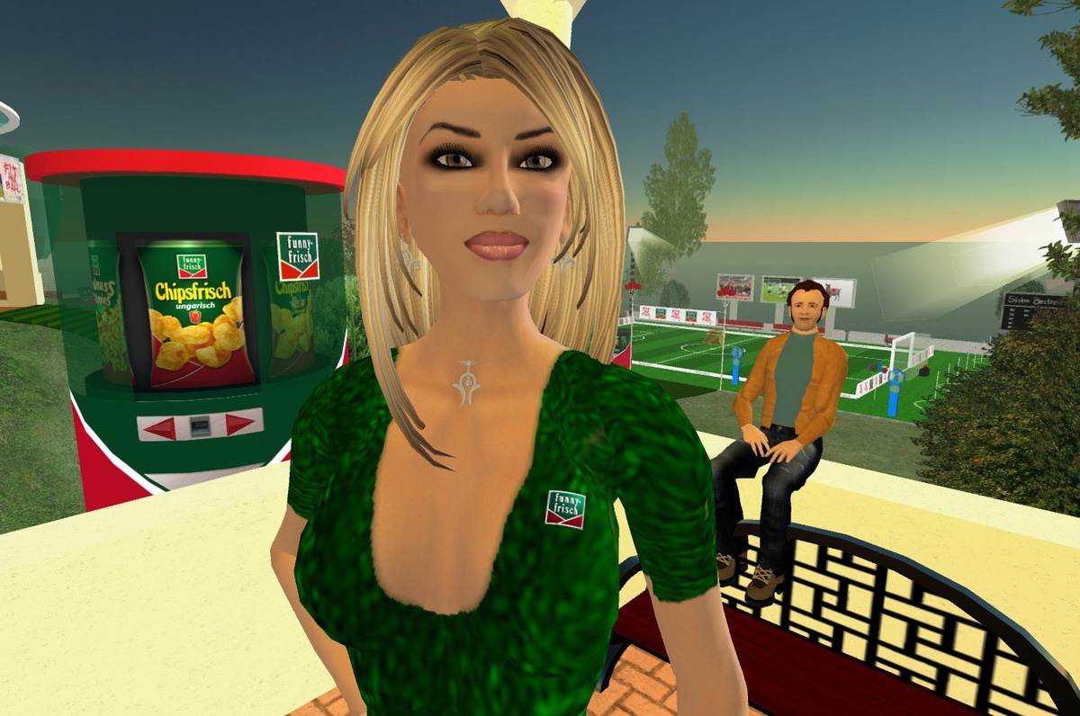 &quot;funny-frisch&quot; erste Snackmarke im &quot;Second Life&quot;