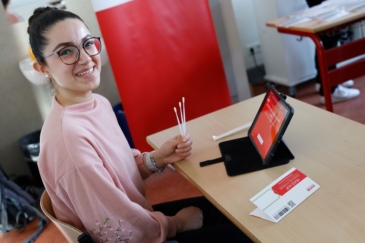 DKMS Rekord: 500.000 Schüler:innen als Stammzellspender:innen registriert