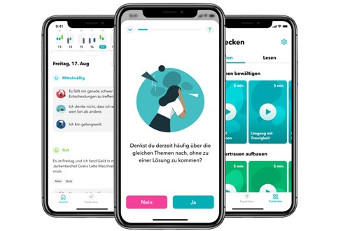 Pressemitteilung // Führende Depressions-App Moodpath wird Teil der Schön Klinik