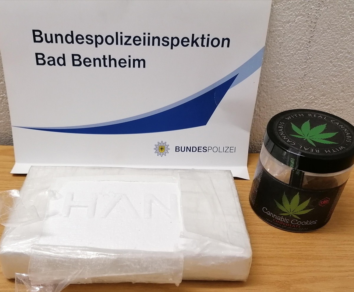 BPOL-BadBentheim: Ein Kilo Kokain beschlagnahmt / Drogenschmuggler in Untersuchungshaft