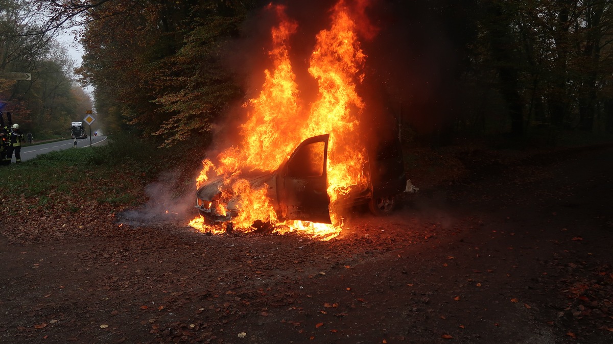 POL-DEL: Landkreis Oldenburg: Fahrzeugbrand in Ganderkesee