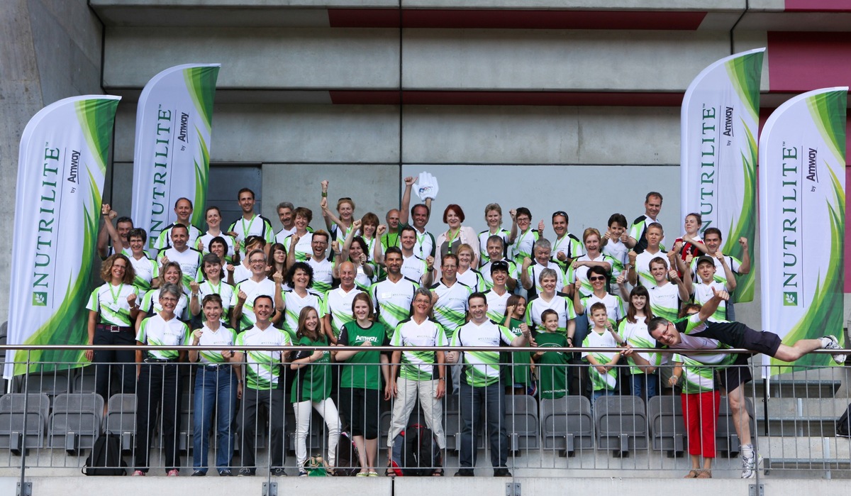 Höchstleistungen in Bern dank Amway und NUTRILITE