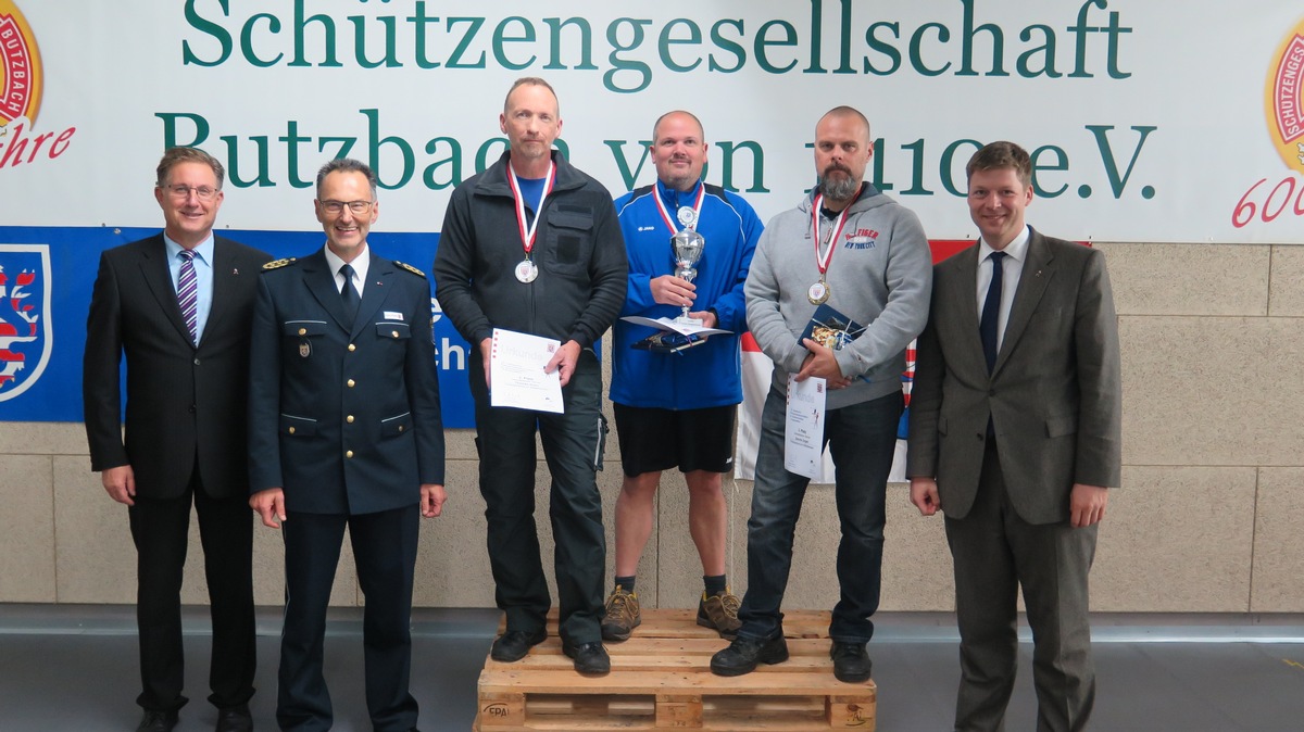 POL-WE: Zu Gast in Butzbach - Hessische Polizeimeisterschaften im Sportschießen