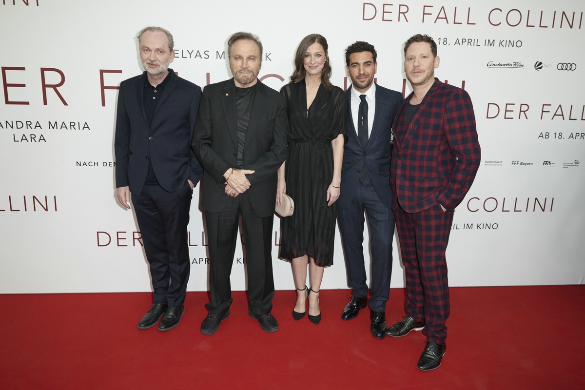 DER FALL COLLINI / Bestseller-Verfilmung mit Elyas M&#039;Barek in der Hauptrolle feiert Weltpremiere in Berlin