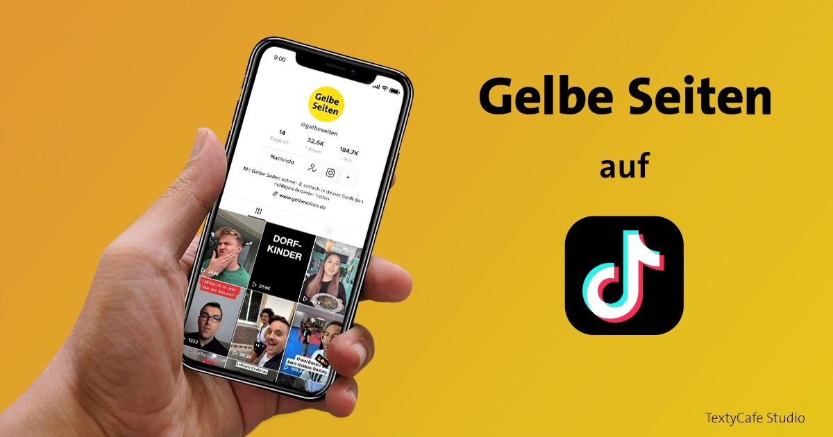 Gelbe Seiten als TikTok-Pionier