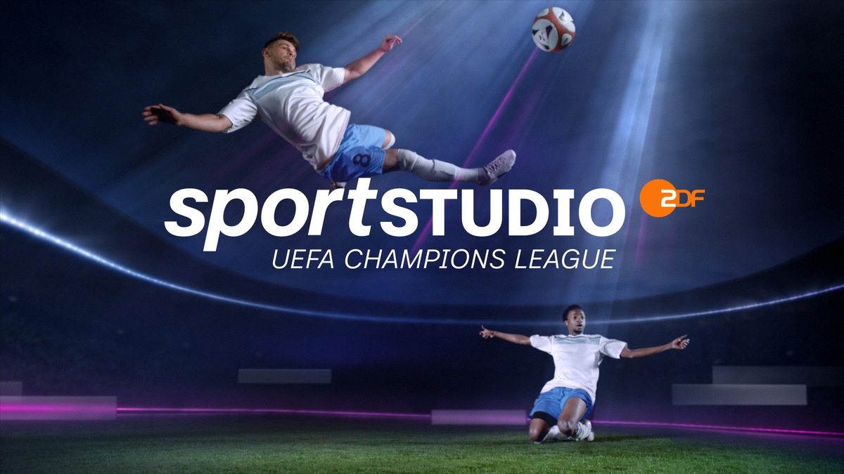 Start von &quot;sportstudio UEFA Champions League&quot; im ZDF