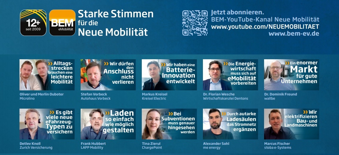 BEM-Kampagne „Starke Stimmen“: Unternehmen entwickeln komplexe System-Lösungen für Elektromobilität und Energiewende