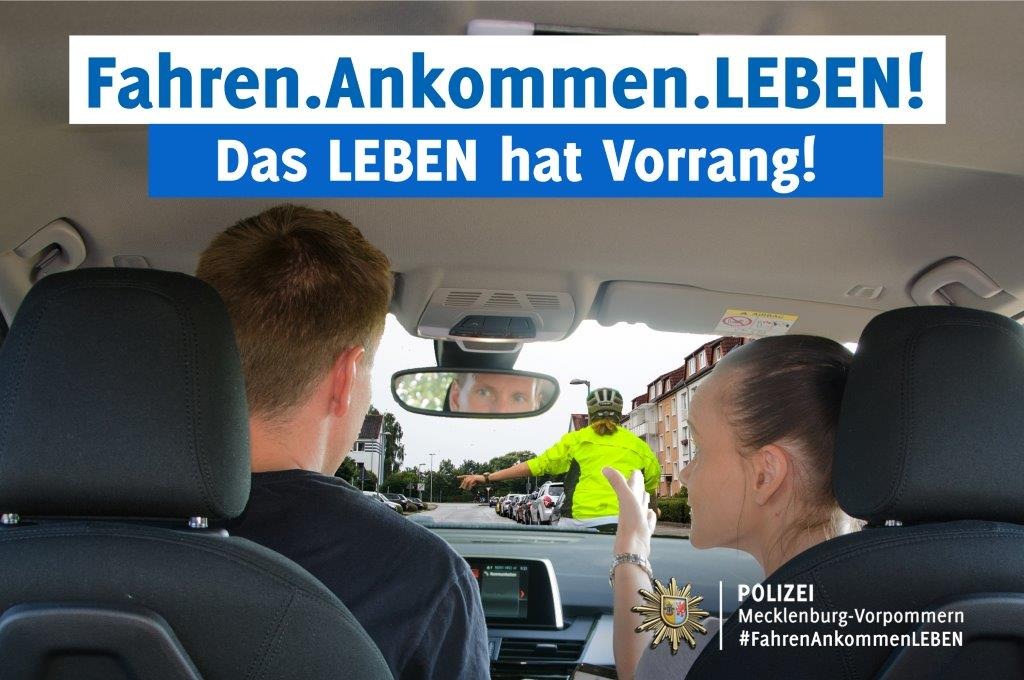 POL-NB: Start der Kampagne &quot;Fahren.Ankommen.LEBEN!&quot; im März 2019 -  
&quot;Vorfahrt, Vorrang und Rückhaltesysteme&quot;