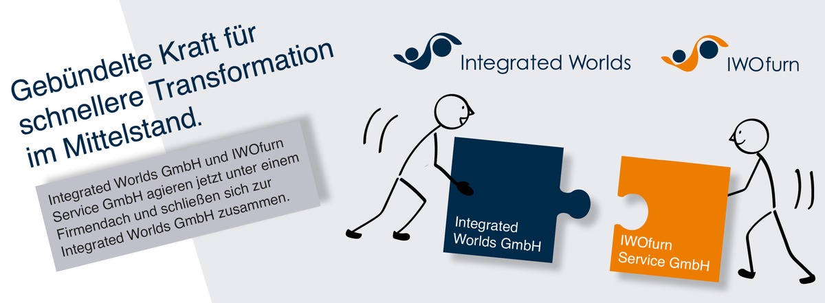 Mit gebündelter Kraft: Integrated Worlds und IWOfurn fusionieren