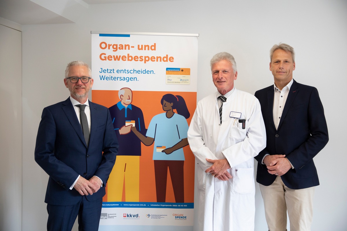 BZgA und katholische Krankenhäuser motivieren gemeinsam zur Entscheidungsfindung / Start der Aktion &quot;Organ- und Gewebespende. Jetzt entscheiden. Weitersagen!&quot;