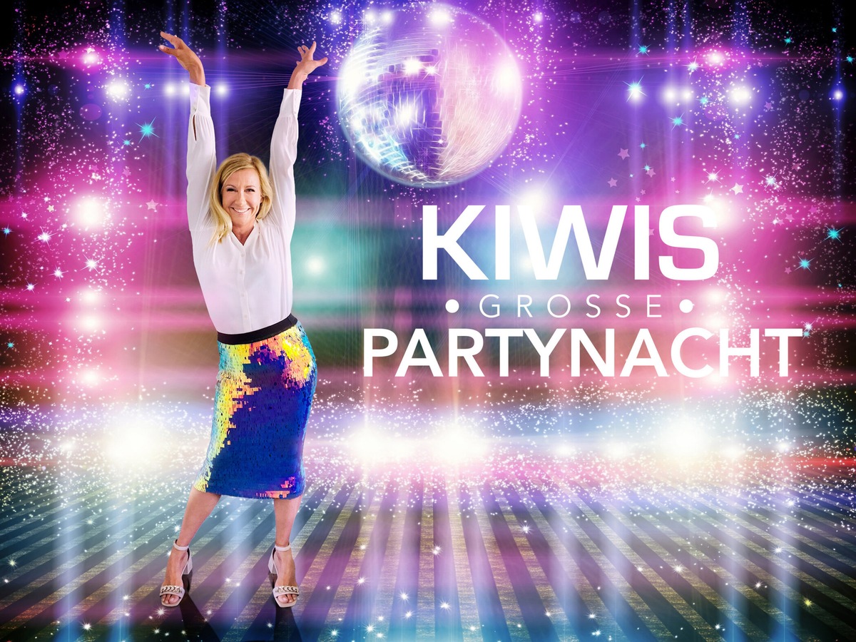 &quot;Kiwis große Partynacht&quot;: Andrea Kiewel feiert in SAT.1 mit Peter Maffay, Anastacia, Andrea Berg, Sasha, Santiano und vielen weiteren Stars