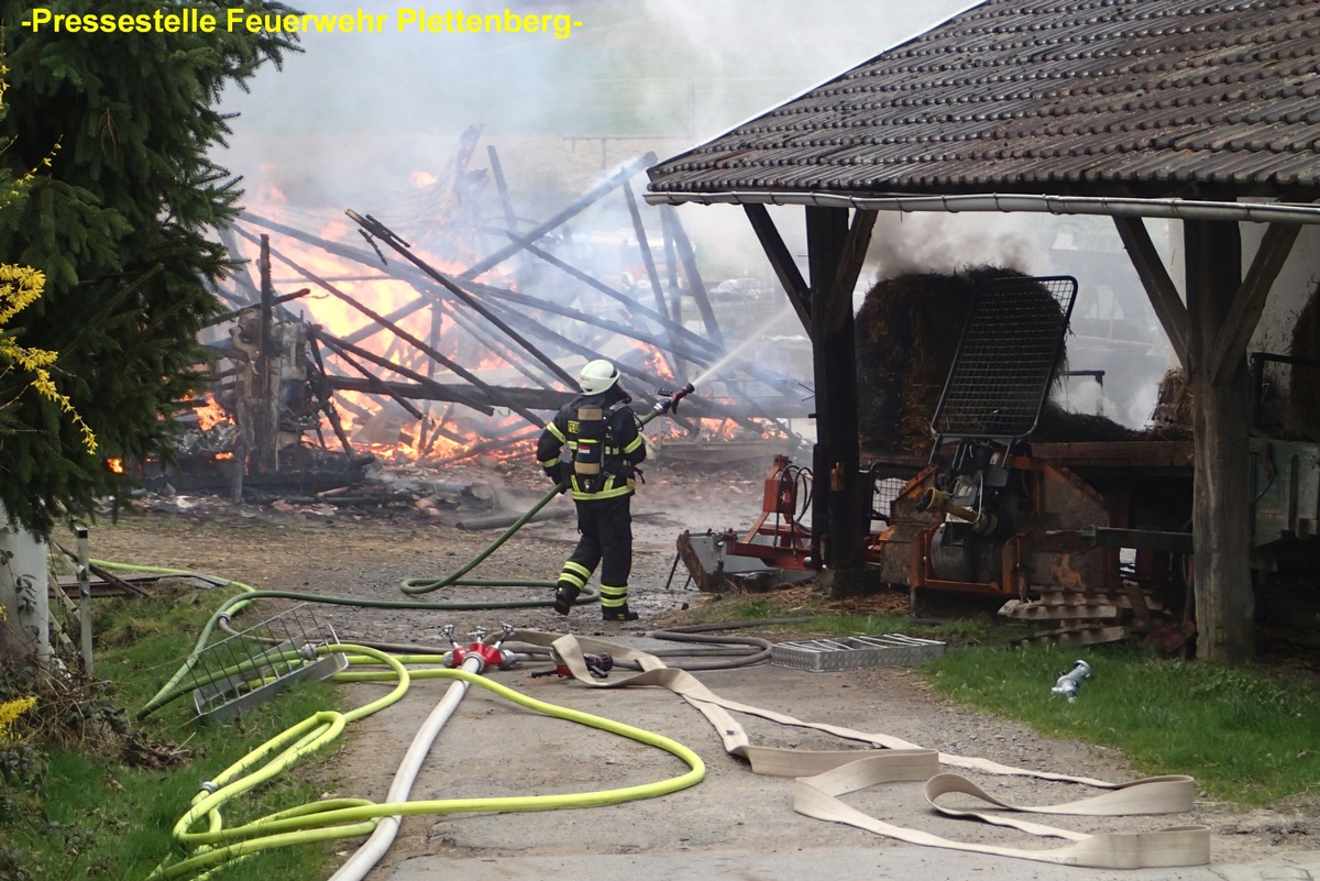 FW-PL: OT-Teindeln. SCHLUSSMELDUNG. Einsatz der Feuerwehr ist beendet.