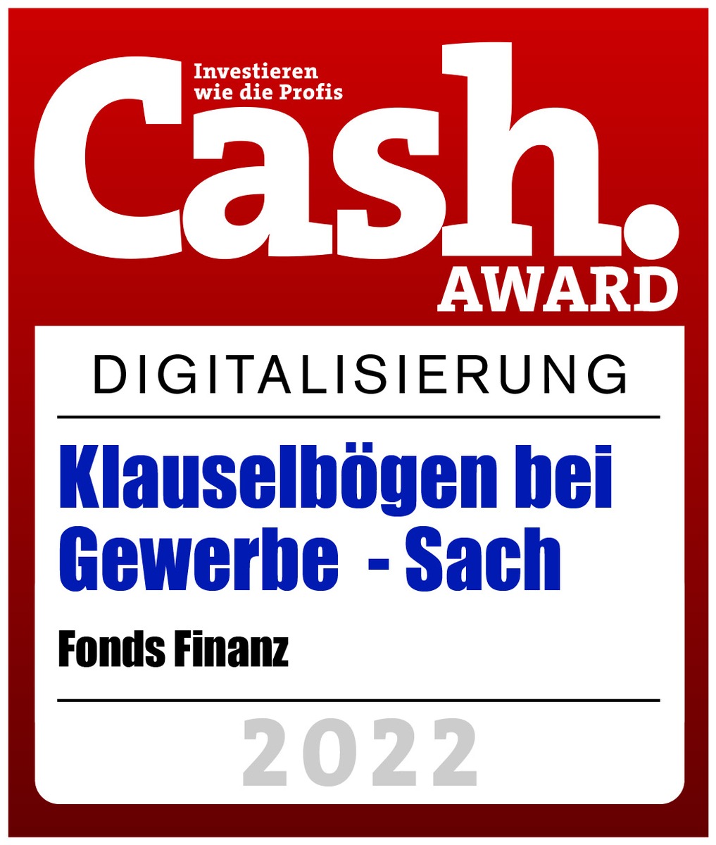 Fonds Finanz gewinnt Digital Award der Cash. Media Group