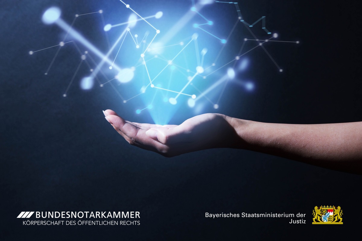 Innovationspreis für erste Blockchain-Kooperation in der Justiz / Bundesnotarkammer und bayerisches Justizministerium erproben digitale Version von notariellen Vollmachten und Erbscheinen