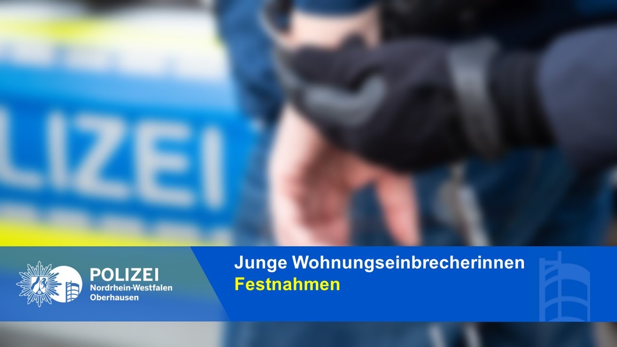 POL-OB: Reisende Wohnungseinbrecherinnen - Couragierter Zeuge ermöglicht Festnahmen