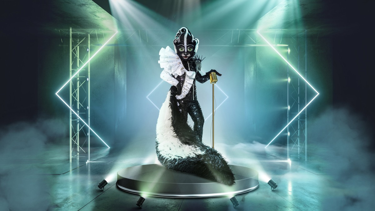 DAS STINKTIER betört bei &quot;The Masked Singer&quot; alle Sinne