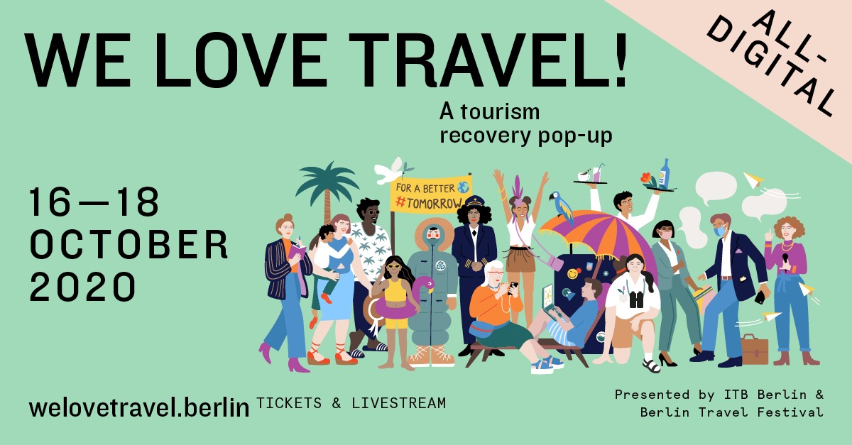 We Love Travel! findet für Reisebegeisterte rein digital statt