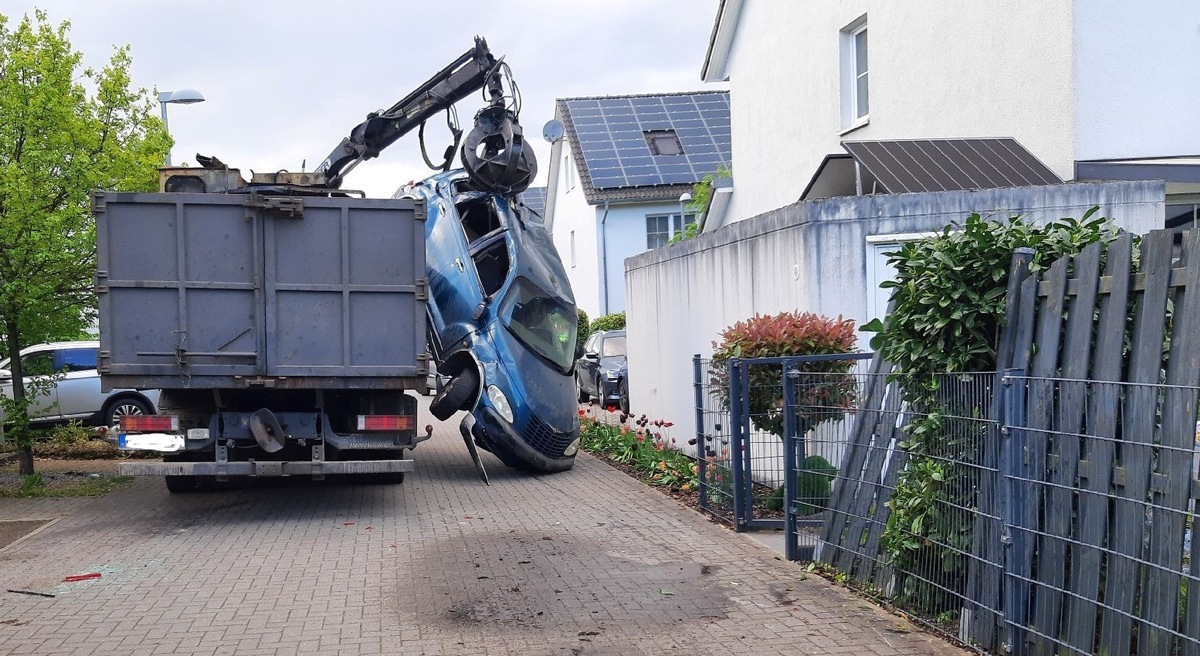 POL-CE: Auto aufladen missglückt - diverse Verfahren eingeleitet