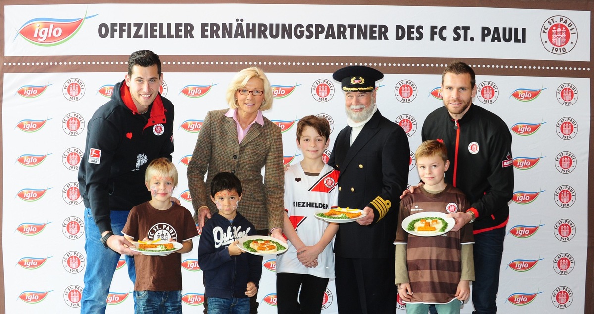 iglo ist offizieller Ernährungspartner des FC St. Pauli (FOTO)