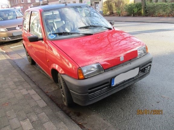 POL-ST: Rheine, Fiat als Kfz-Krankenfahrstuhl ausgegeben, falsche Papiere, kein Führerschein