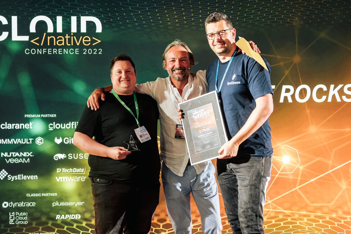 alfaview® und SysEleven gewinnen Cloud Native Rockstars Award