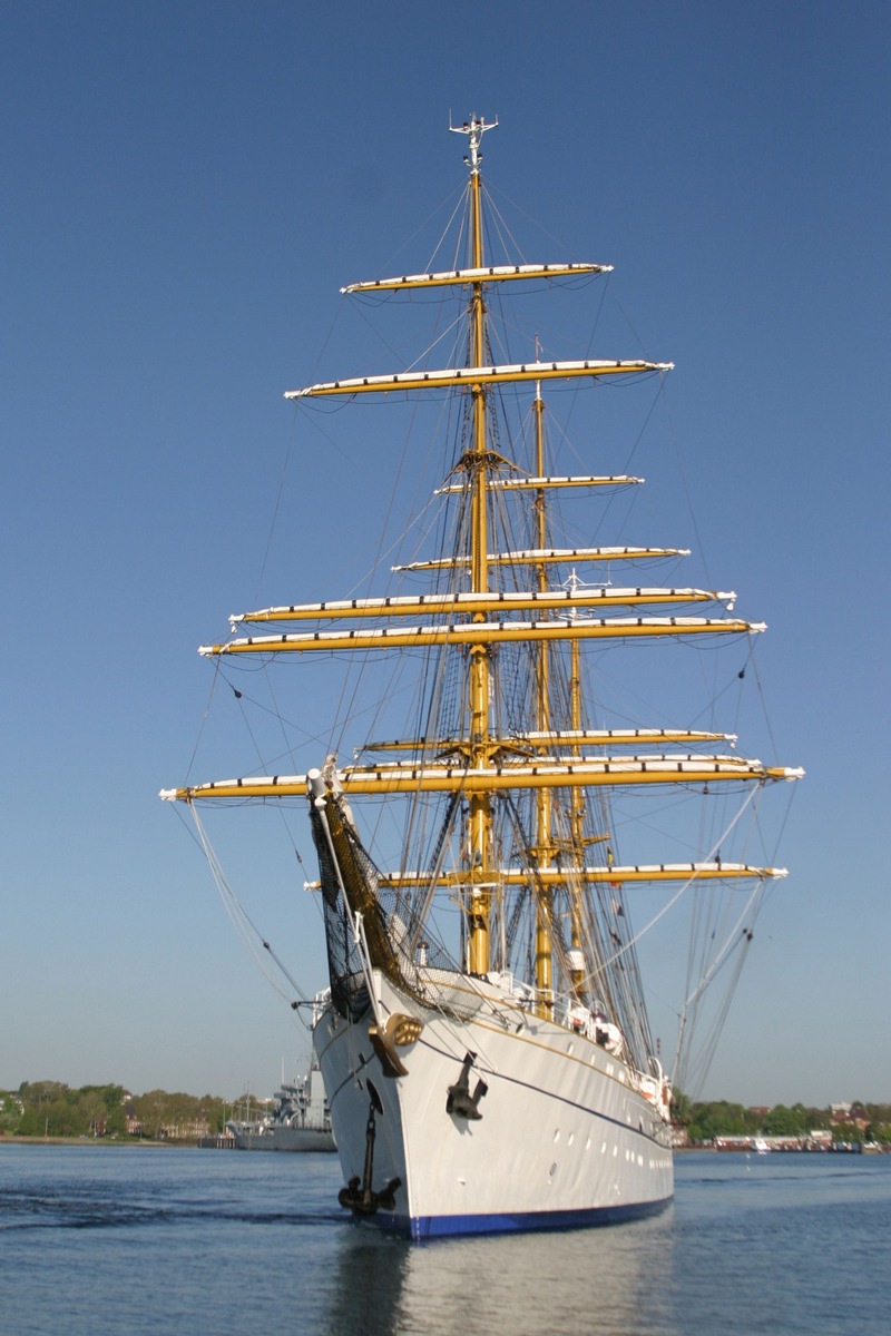 Deutsche Marine - Pressetermin: &quot;Gorch Fock&quot; - Einladung zur Medienfahrt