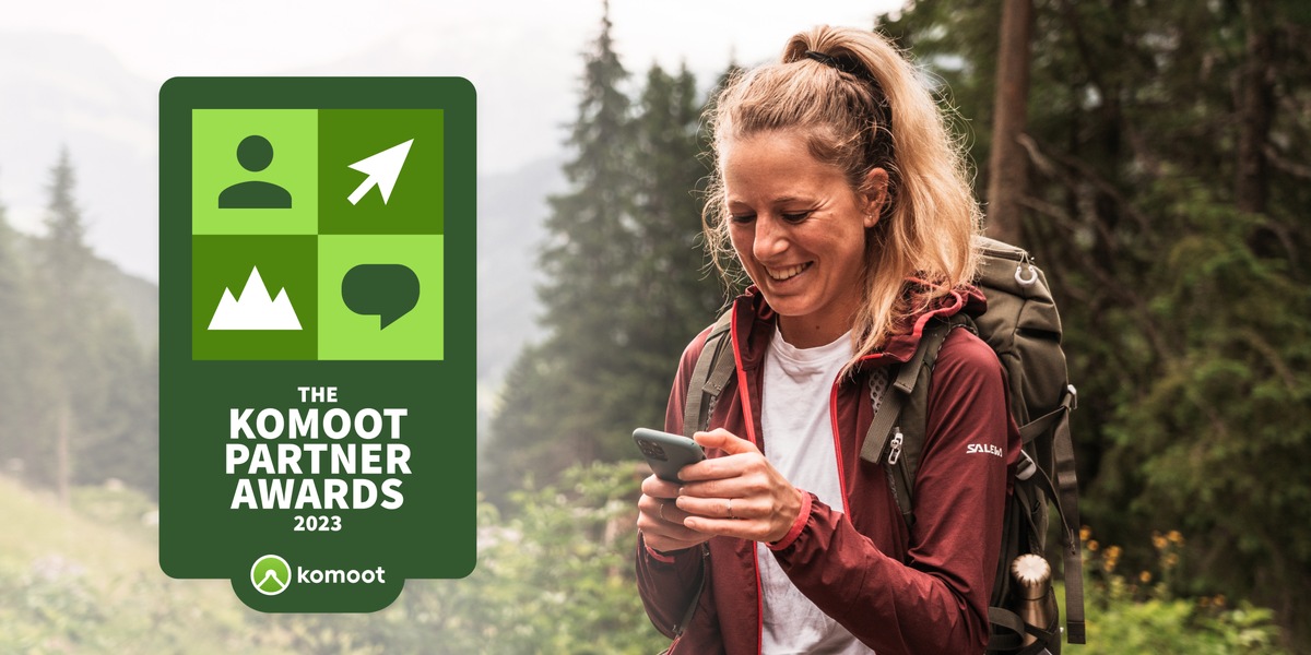 Komoot Partner Awards 2023: Das sind die Top-Kampagnen