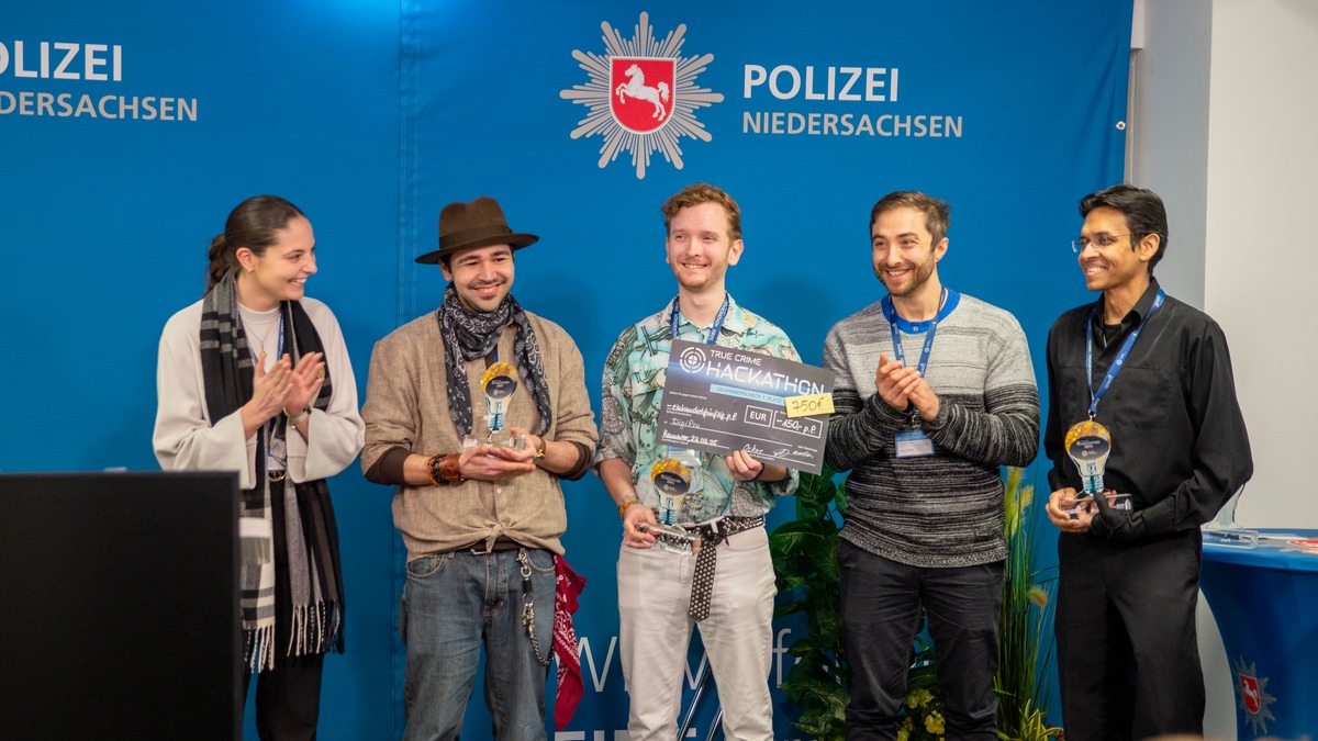 ZPD: Innovative Lösungen für die Polizei der Zukunft gestalten / Erfolgreicher zweiter &quot;True Crime Hackathon&quot; bei der Polizei Niedersachsen