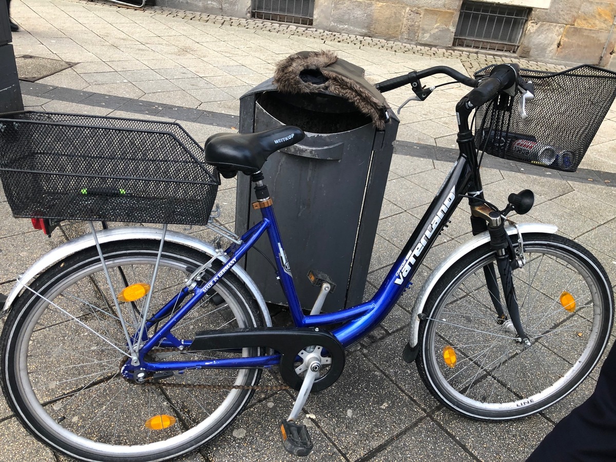 POL-LIP: Detmold. Wem gehört das Fahrrad?