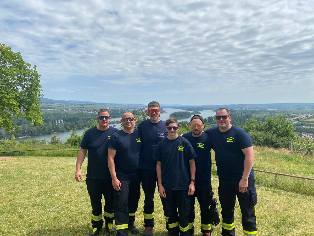 FW Celle: Feuerwehr Scheuen erzielt 2. Platz beim Leistungsmarsch in Bingen!